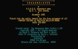 Dragonslayer — screenshot 1